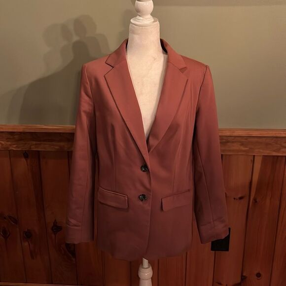 A New Day size 10 mauve Blazer - Picture 1 of 16